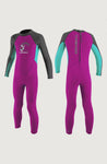 Toddler Reactor-2 2mm Back Zip Full - Girls