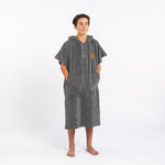 THE DIGS PONCHO HEATHER GREY S/M