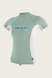 GIRLS PREMIUM SKINS S/S RASH GUARD