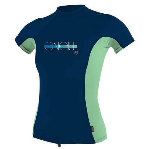 GIRLS PREMIUM SKINS S/S RASH GUARD